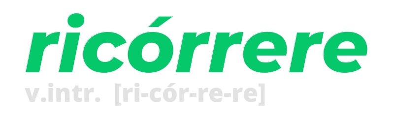 ricorrere