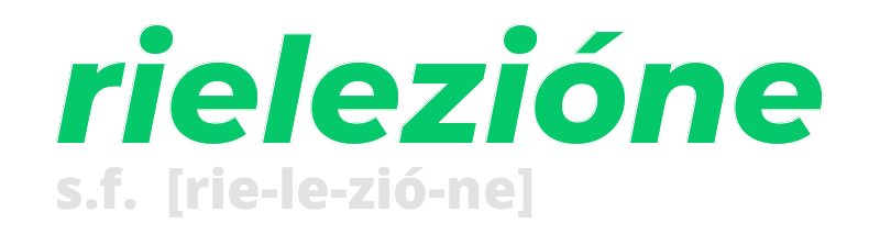 rielezione