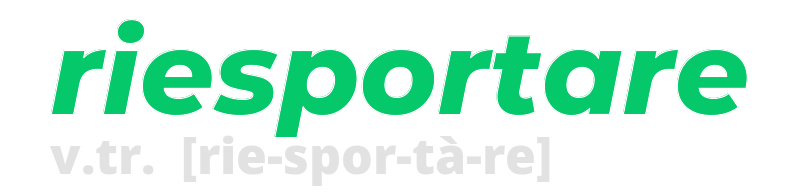 riesportare