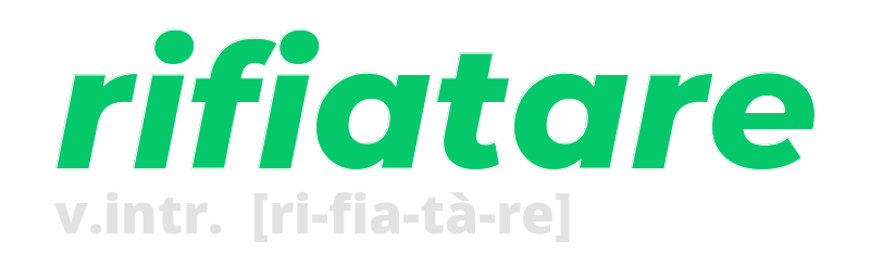 rifiatare