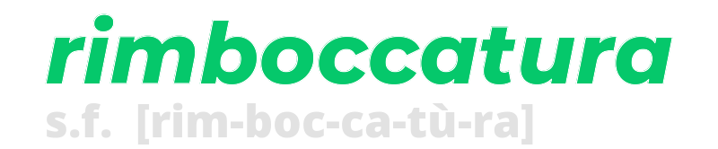 rimboccatura