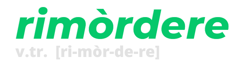 rimordere