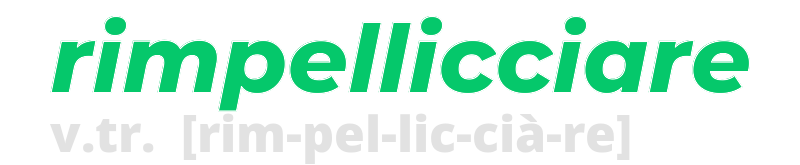 rimpellicciare