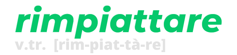 rimpiattare