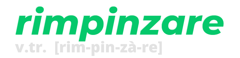 rimpinzare