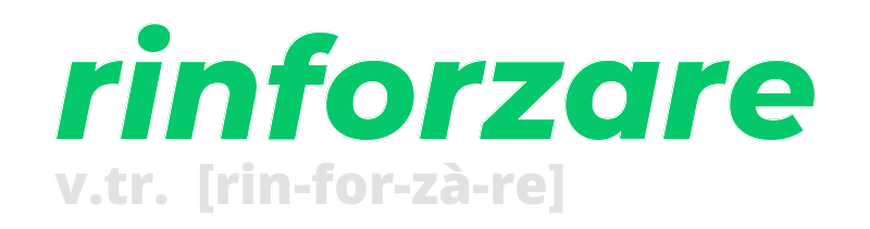 rinforzare