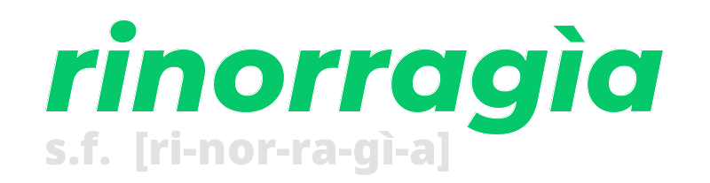 rinorragia