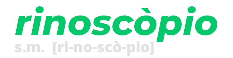 rinoscopio