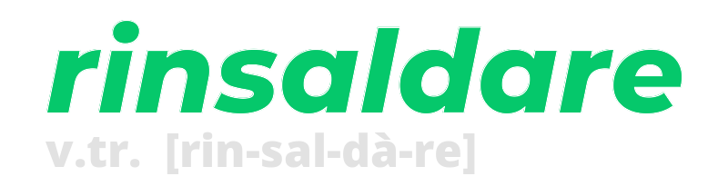 rinsaldare