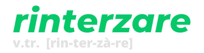 rinterzare