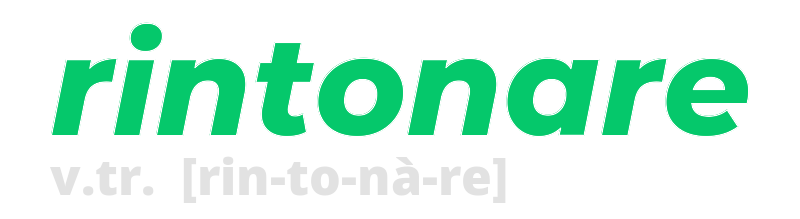 rintonare