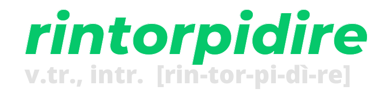 rintorpidire