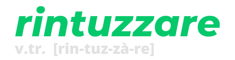 rintuzzare