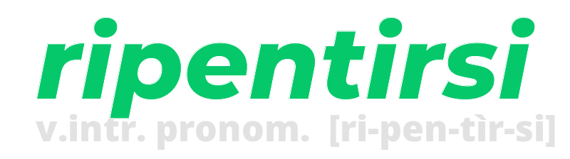 ripentirsi