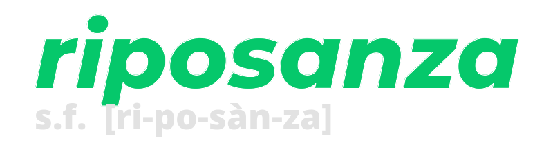 riposanza