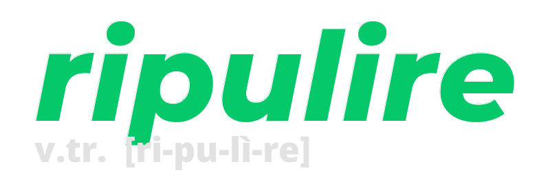 ripulire