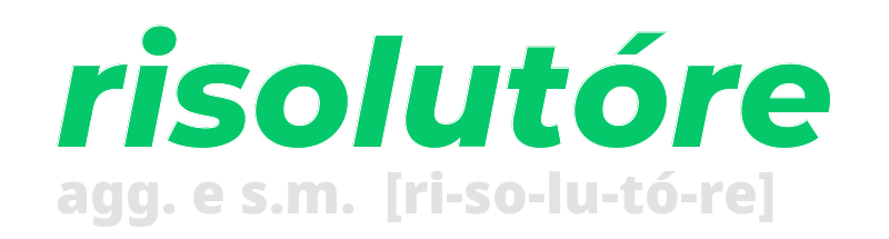 risolutore