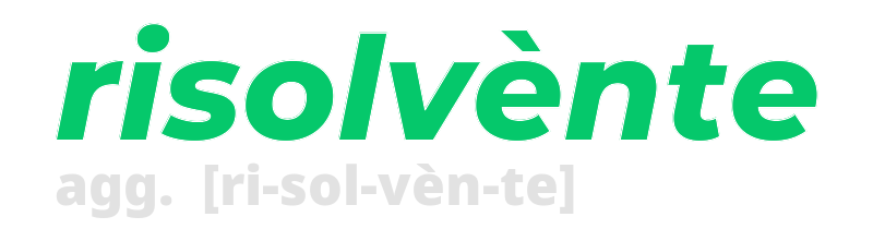 risolvente