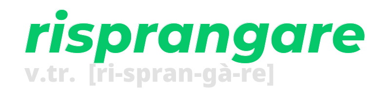 risprangare