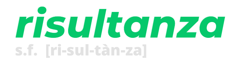 risultanza