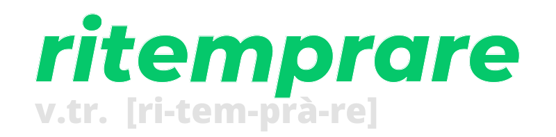 ritemprare