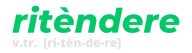 ritendere