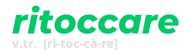 ritoccare