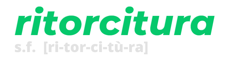 ritorcitura