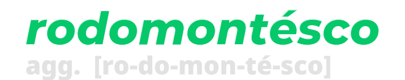 rodomontesco