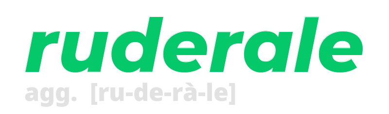 ruderale