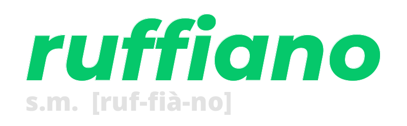 ruffiano