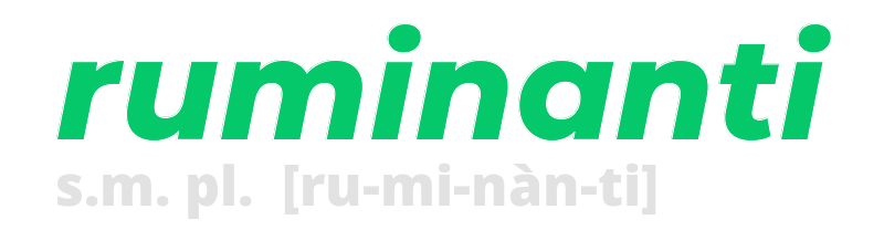 ruminanti