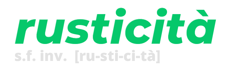 rusticita