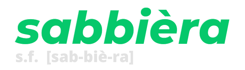 sabbiera