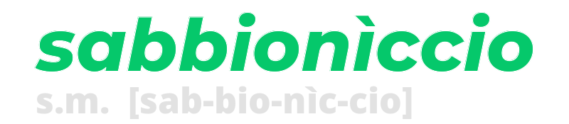 sabbioniccio