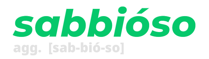 sabbioso