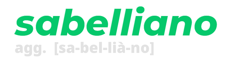 sabelliano