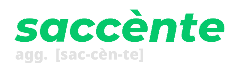 saccente