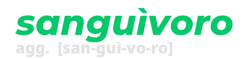 sanguivoro