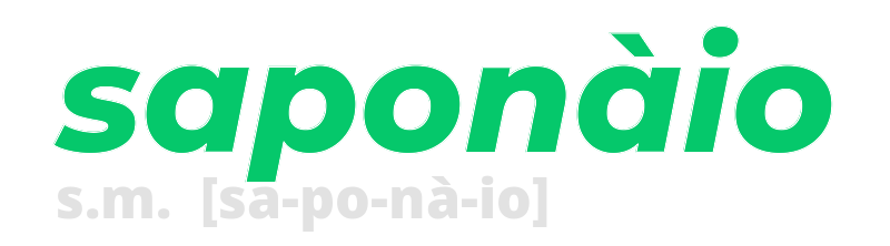 saponaio