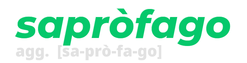 saprofago