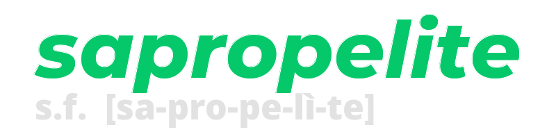 sapropelite