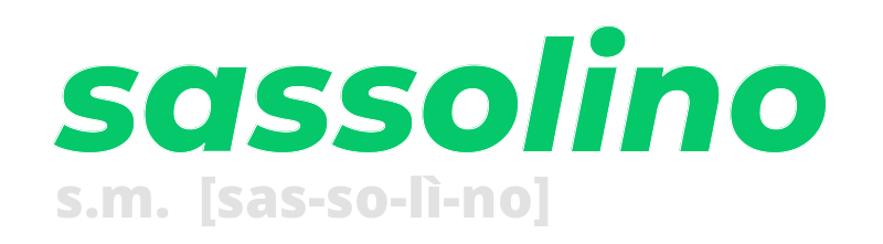 sassolino