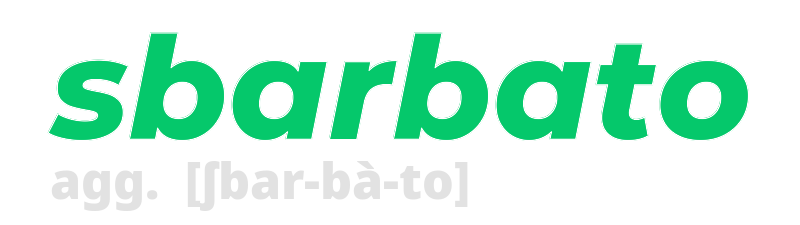 sbarbato