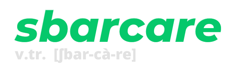 sbarcare