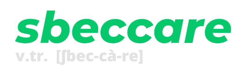 sbeccare