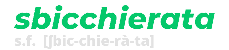 sbicchierata