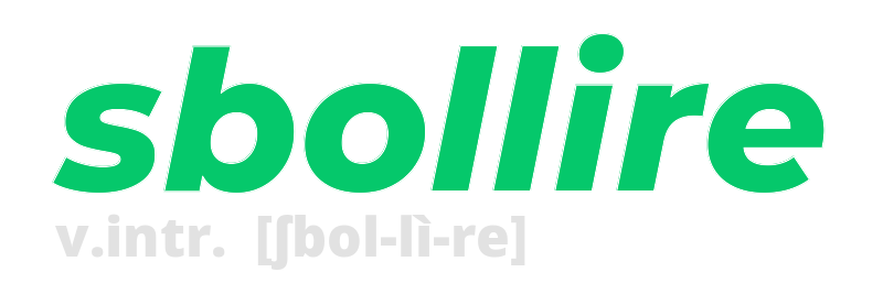 sbollire