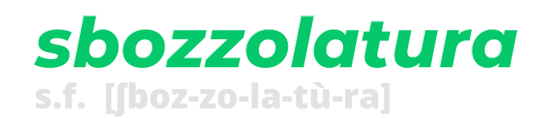 sbozzolatura