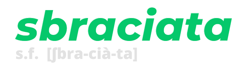 sbraciata